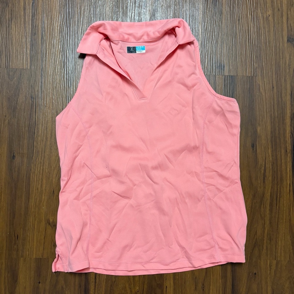 PGA Tour Airflux Polo in Soft Pink - Picture 2 of 7